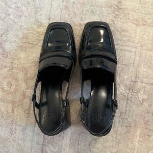 Gianni Bini Black Slingback heels